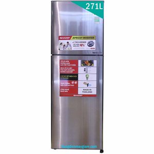 Tủ lạnh Sharp Inverter 253 lít SJ-X281E-SL 
