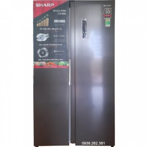 Tủ lạnh Side By Side Sharp Inverter 442 lít SJ-SBX440V-DS 