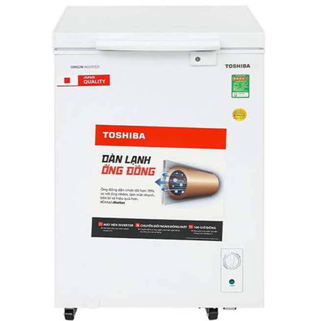 Tủ đông Toshiba Inverter 143 lít GR-RC185CM-PMV(01)