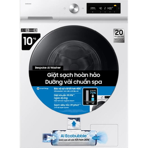 Máy giặt Samsung AI Inverter 10 Kg WW10DB7U34GWSV