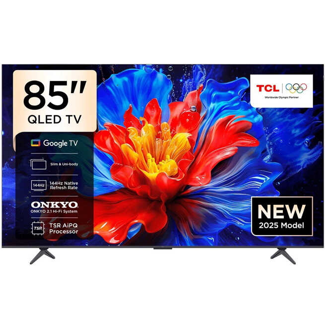 Google Tivi QLED TCL 4K 85 inch 85P8K