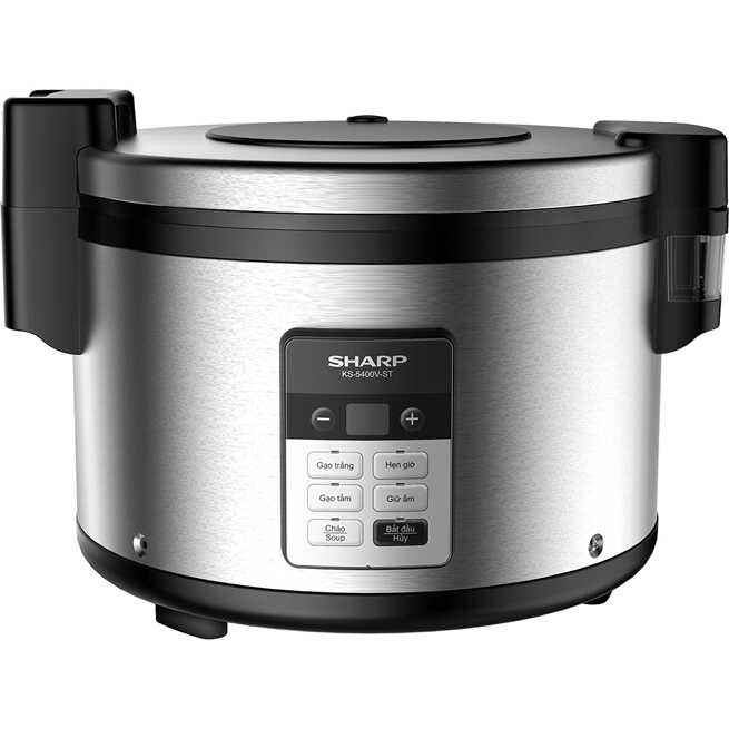 Nồi cơm điện tử Sharp 5.4 lít  KS-5400V-ST 
