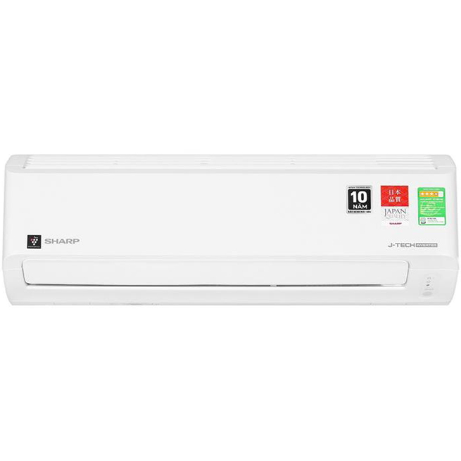 Điều hòa Sharp 1 chiều Inverter 9000 Btu AH-XP10DSW