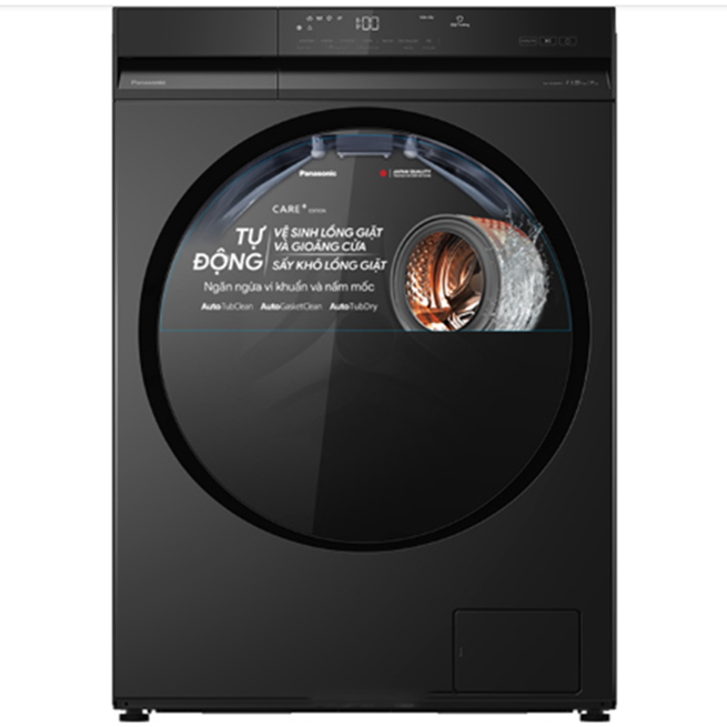 Máy giặt sấy Panasonic Inverter giặt 12 kg, sấy 7 kg NA-S24DW1BVT