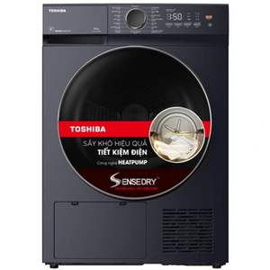 Máy sấy bơm nhiệt Toshiba 9 kg TD-T21B100HWV(MG)