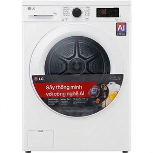 Máy sấy bơm nhiệt LG 9 kg RB09NHP5W